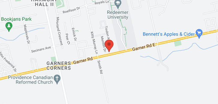 map of 701 Garner Road E